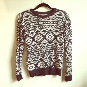 Patterned sweater